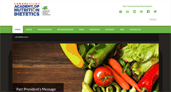 Desktop Screenshot of eatrightct.org